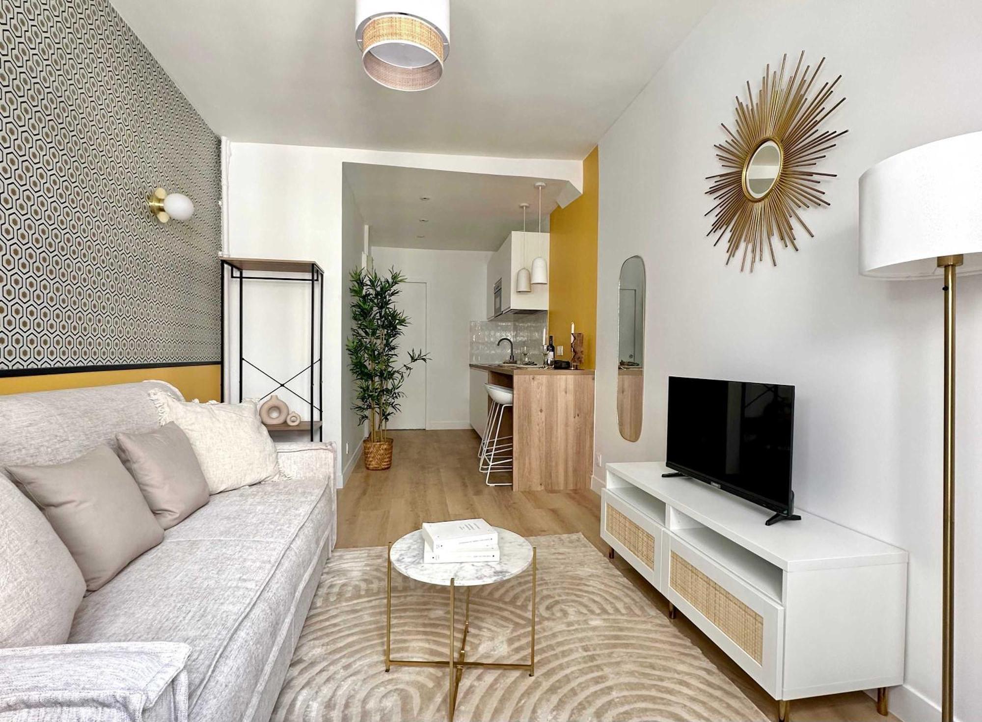 Welcoming Studio Near Opera Paris Eksteriør billede