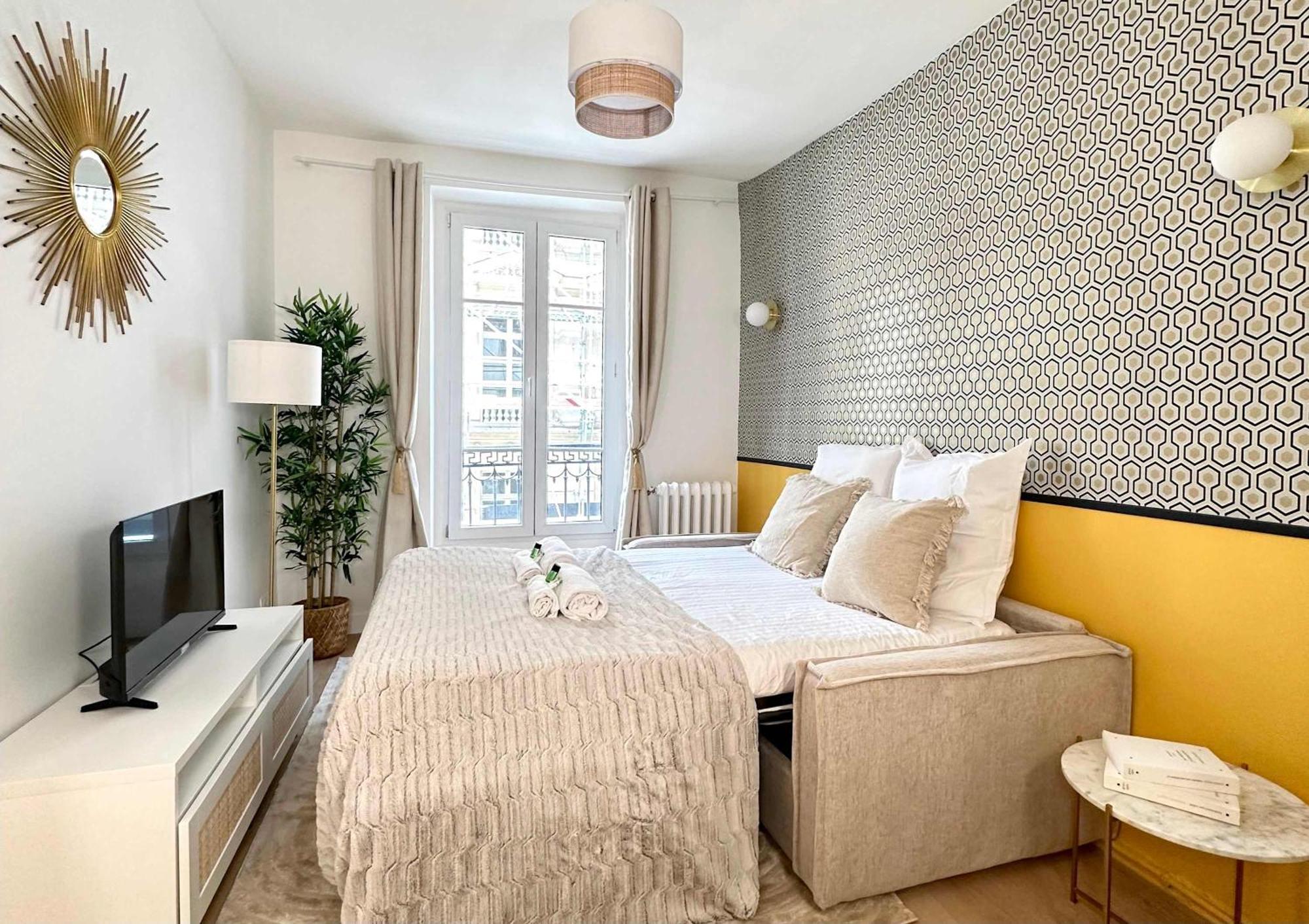 Welcoming Studio Near Opera Paris Eksteriør billede